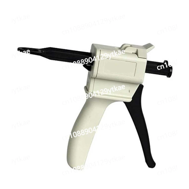 AB Manual Glue Gun AB Glue Barrel Mixed 50ML Glue Gun Blue and Red  Gun 1:1/2:1 Universal Labor-saving Beater