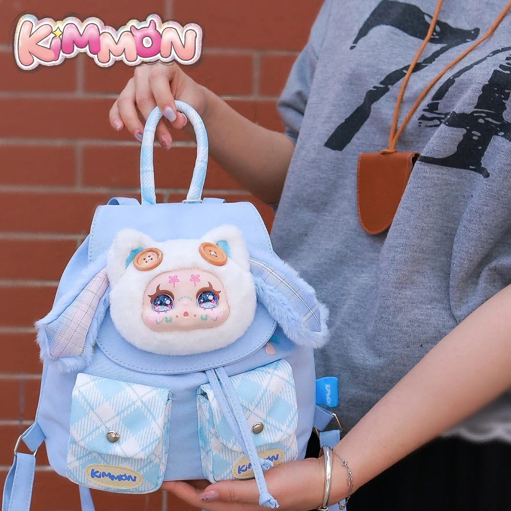 Kimmon Cute Cartoon Backpack Lightweight Multifunctional Travel Daypack Creative Casual Rucksack For Women