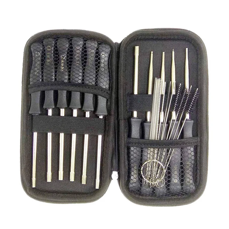 22Pcs Carburetor Adjustment Screwdriver Tool Kit With Carb Cleaning Needles Brushes Fit For Common 2 Cycle Carburator