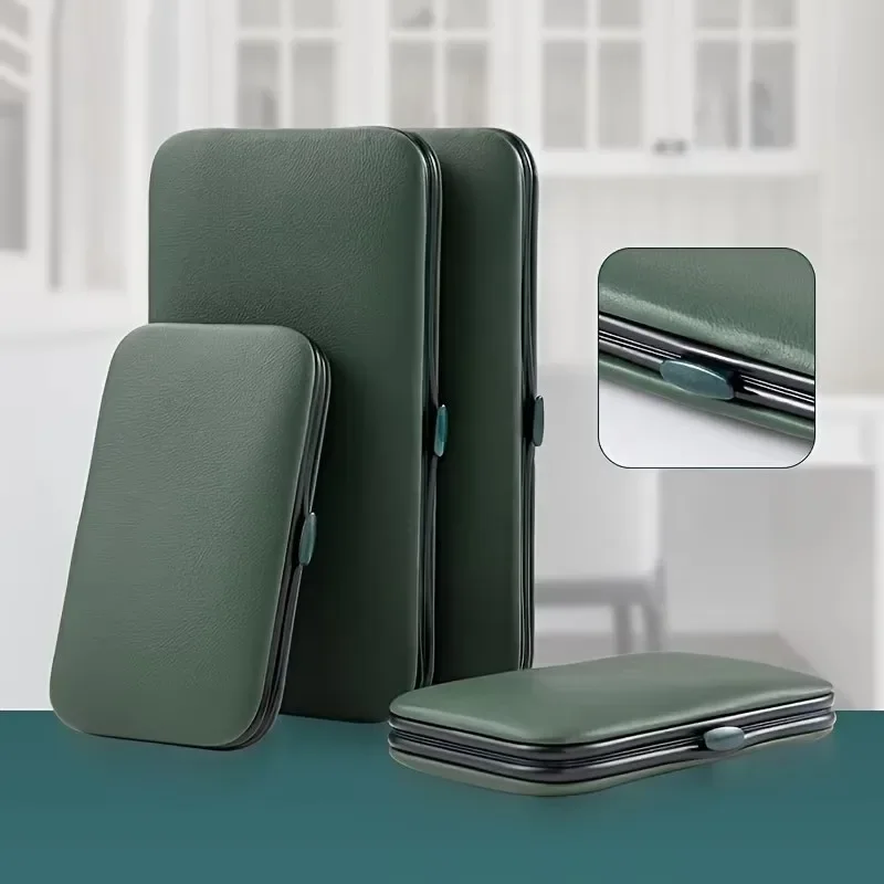 Professional 4/7/10/12/18 Piece Nail Care Kit Stainless Steel Manicure & Pedicure Set Nail Clipper Set with Travel Case