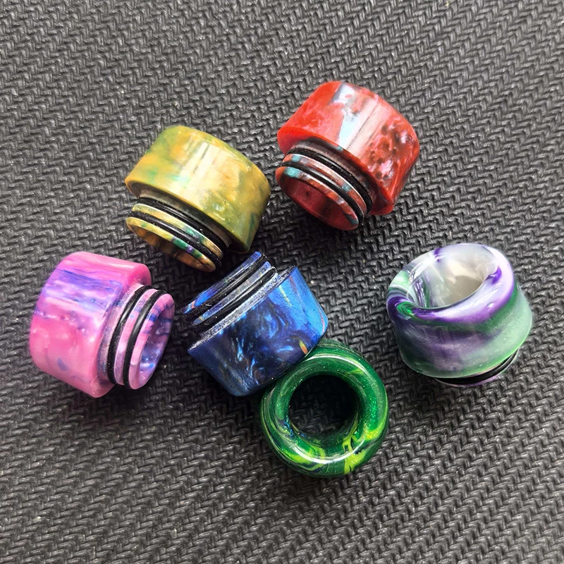 6pcs 810 Resin Drip Tip Wide B - Drip Tip Resin review and price