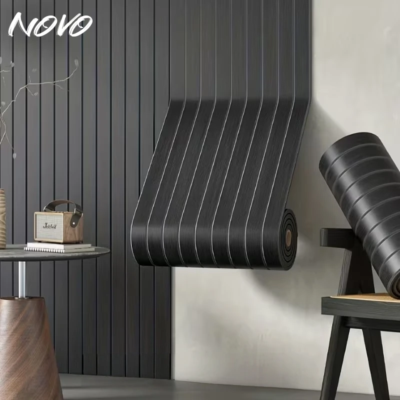 

3D Wood Grain Wall Panels 2mm Thick Self-Adhesive Wallpapers Home Decor for Bedroom Ceiling Full Wall Waterproof Wall Sticker