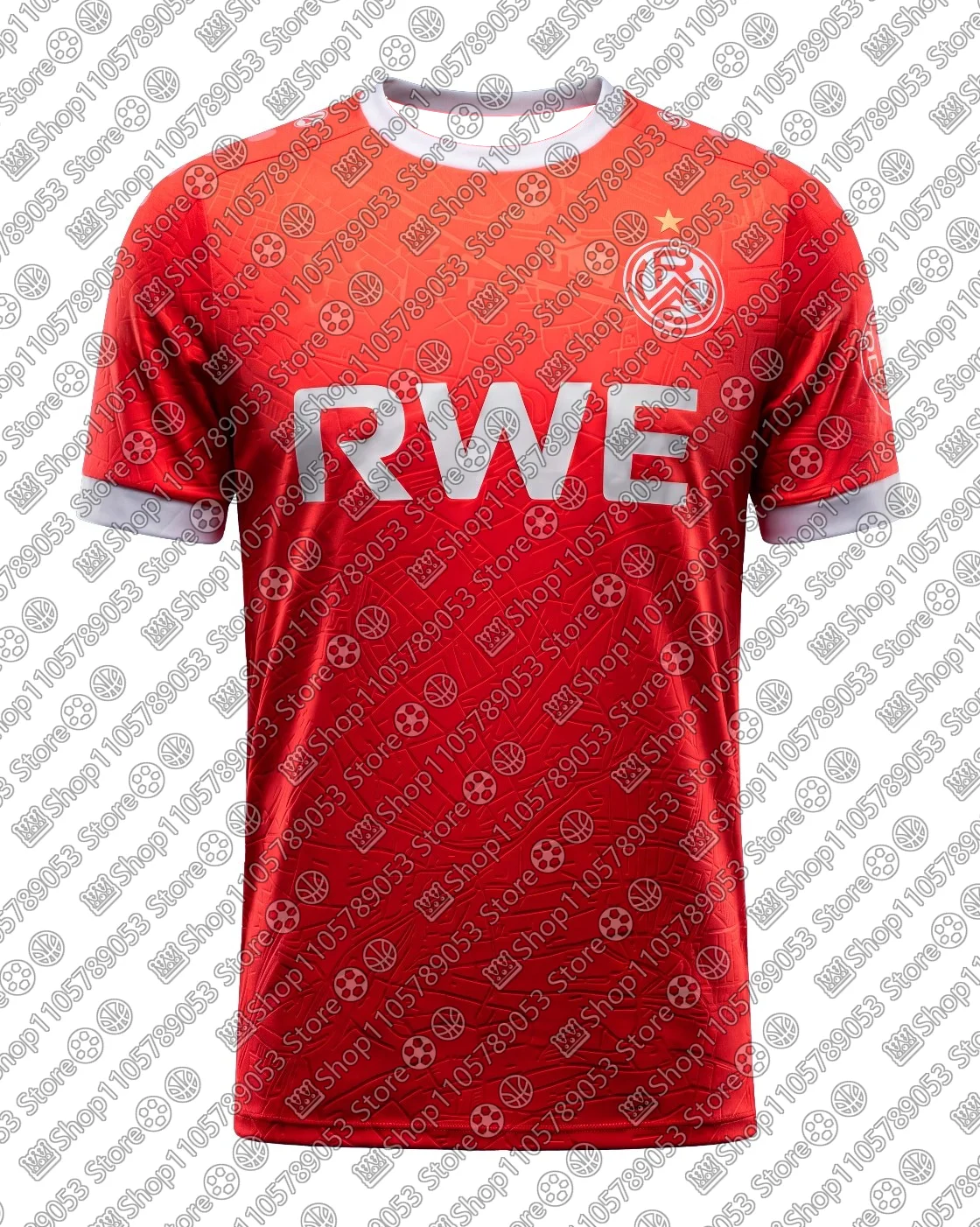 2026-27 Herren Kinder Jungen G-Deutschland Erwachsenen Trikot Fußball Spiel Sport R-Rot-Weiss E-Essen Heim Herren Training Atmungsaktives Fußballtrikot