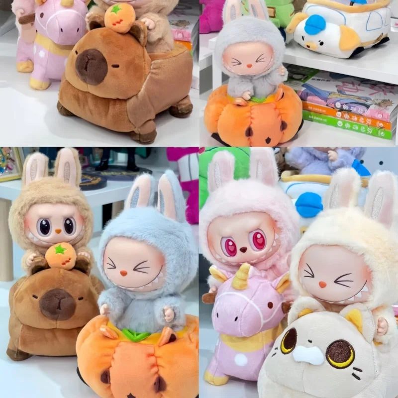 

Лидер продаж 2024 года, серия Roaming Labubu, автомобильная слепая коробка, милая автомобильная сумка для догадок, загадочная коробка, кукла, кавайный аниме-орнамент, фигурка девушки, милая игрушка