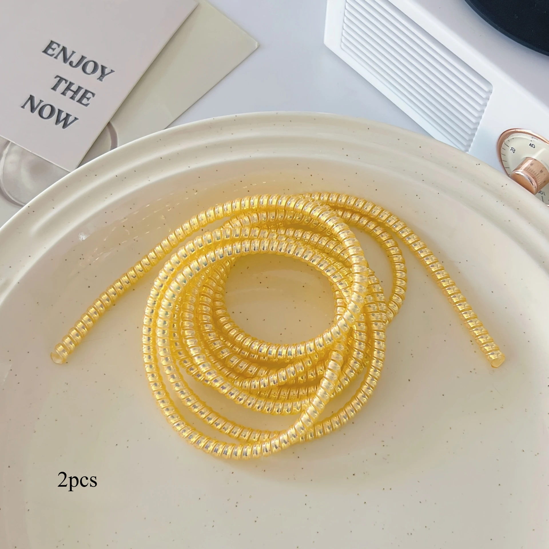 A Set of 2 Cable Protectors, Suitable for Universal Phone Chargers,Designed to Prevent Charging Cables from Bending and Breaking