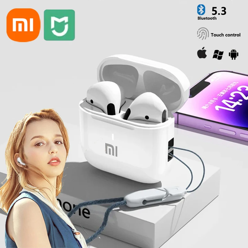 Xiaomi MIJIA AP05 Wireless Earphone Bluetooth 5.3 HIFI Stereo Sound Headphone Waterproof Sport Earbud With Mic For Android iOS