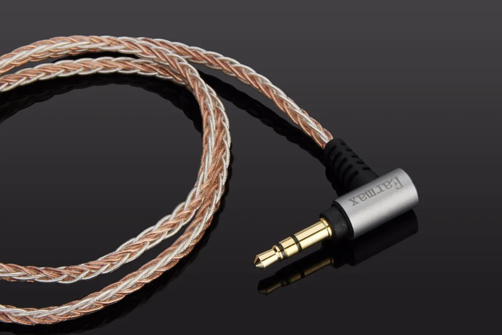 4FT/6FT 7N 3.5mm 8-core braided Audio Cable For HIFIMAN Edition S Deva HE-R10 Deva-Pro headphones