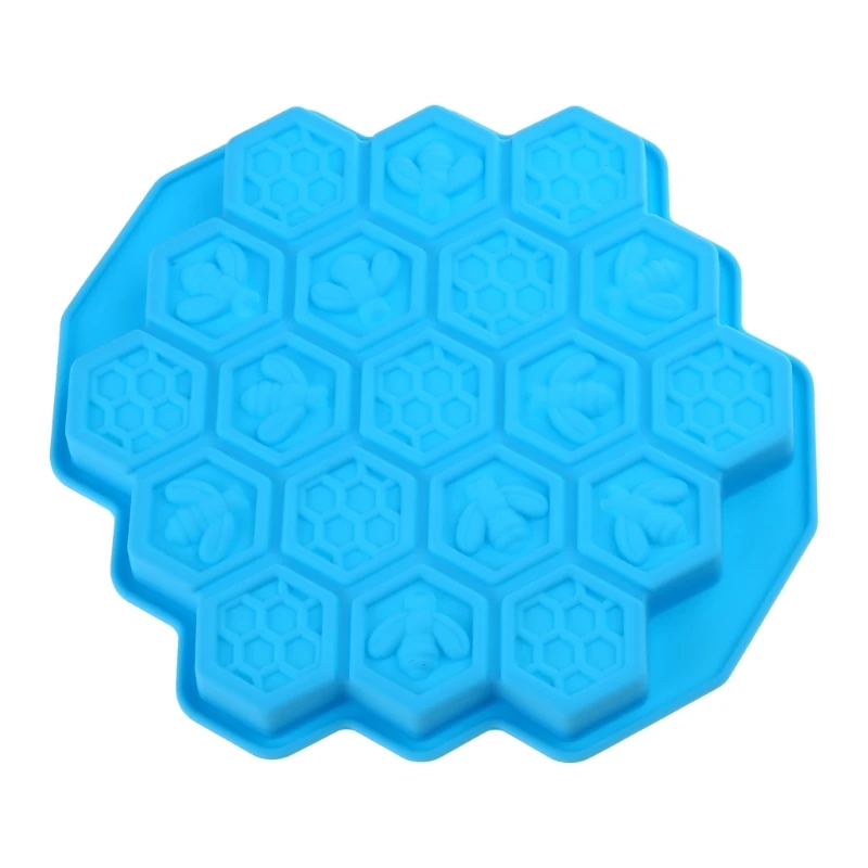 Honeycomb Bee Shaped Silicone Fondant Molds Baking Accessories Soap Polymer Clay Mould Silicone Material for Hand DropShipping