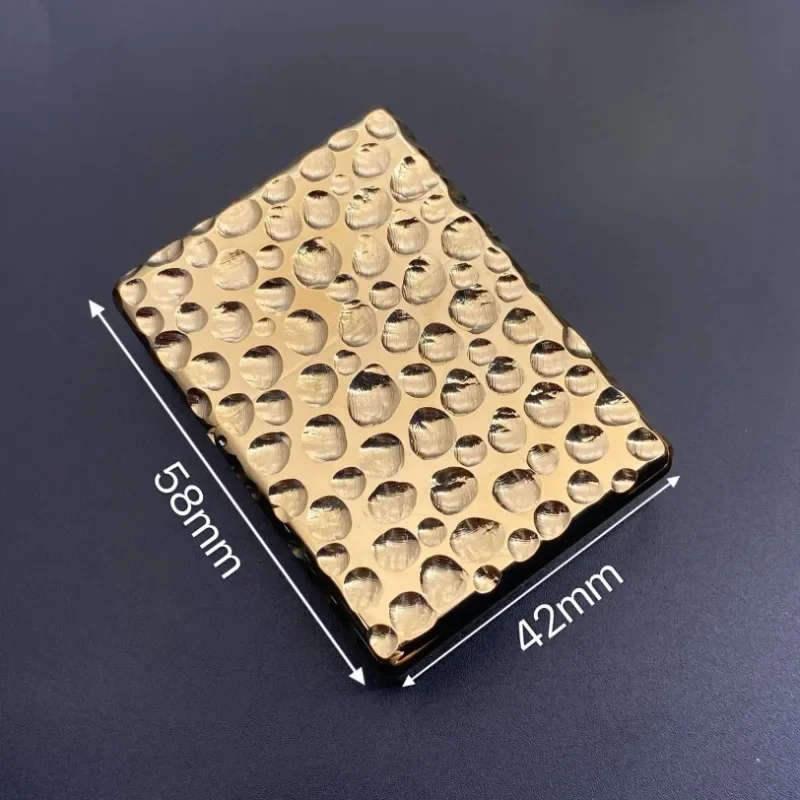 Zorro Standard-free 912s Hand-carved Three-dimensional Relief Brass Retro Old-fashioned Grinding Wheel Kerosene Lighter Men 210G