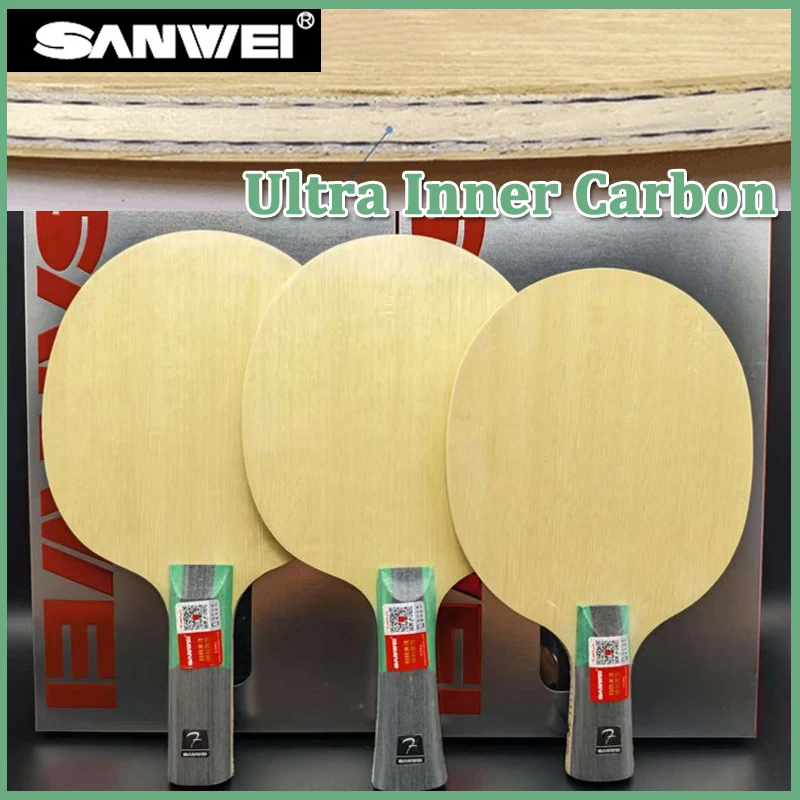 sanwei-ultra-inner-carbon-table-tennis-blade-7-ply-professional-off-ping-pong-paddle-arc-fast-attack-with-original-box