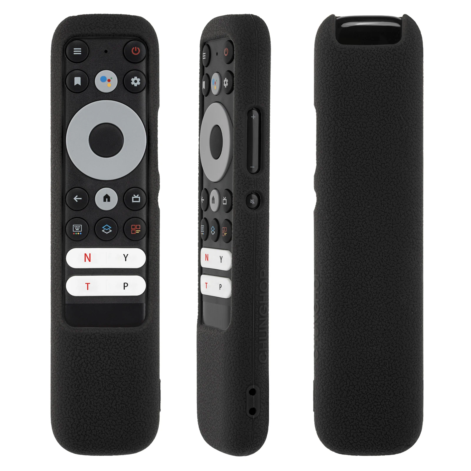 Skin-friendly Remote Control Cover For TCL RC902N FMR1 TV Remote Anti-Slip Shockproof Protective Silicone Case with Lanyard