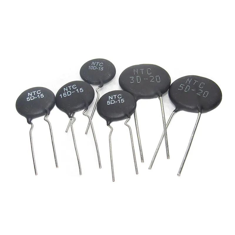 10pcs Thermistor NTC 2.5D-11-20 3D-15 5D-7 5D-9 5D-11-13-15-20 8D-20  10D-5-7-9-11-13-15-20-25 20D-9 22D-7-9 16D-9 47D-15 12D-15