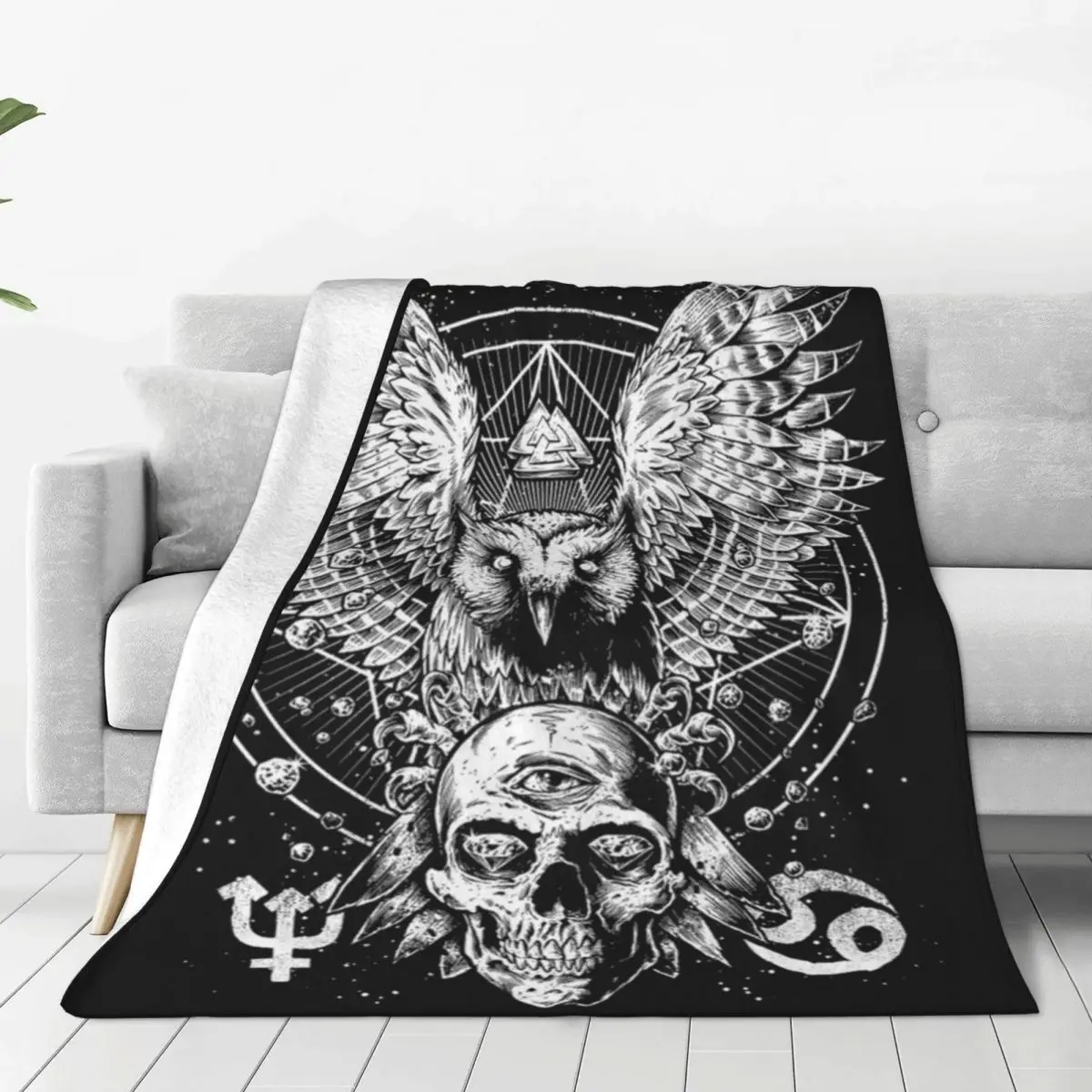 Relax Deftones Heavy Metal Band Blanket Merchandise Bedding Decorative Music Album Throw Blanket Soft Fleece for Couch