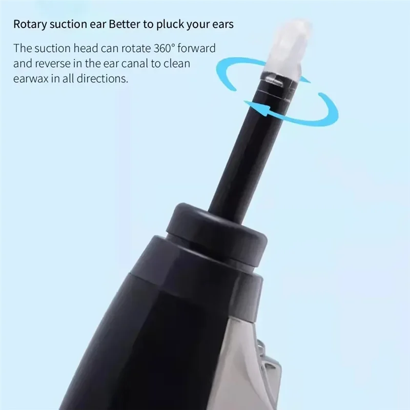 【フラッシュセール！】多機能耳道ケアマシン耳リムーバー回転吸引耳リムーバー