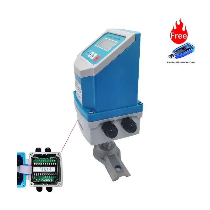 

SUPPORT RS485 4-20MA OUTPUT ULTRASONIC LIQUID INTEGRATED DN32MM to DN1000MM FIXED CLAMP on FLOW METER