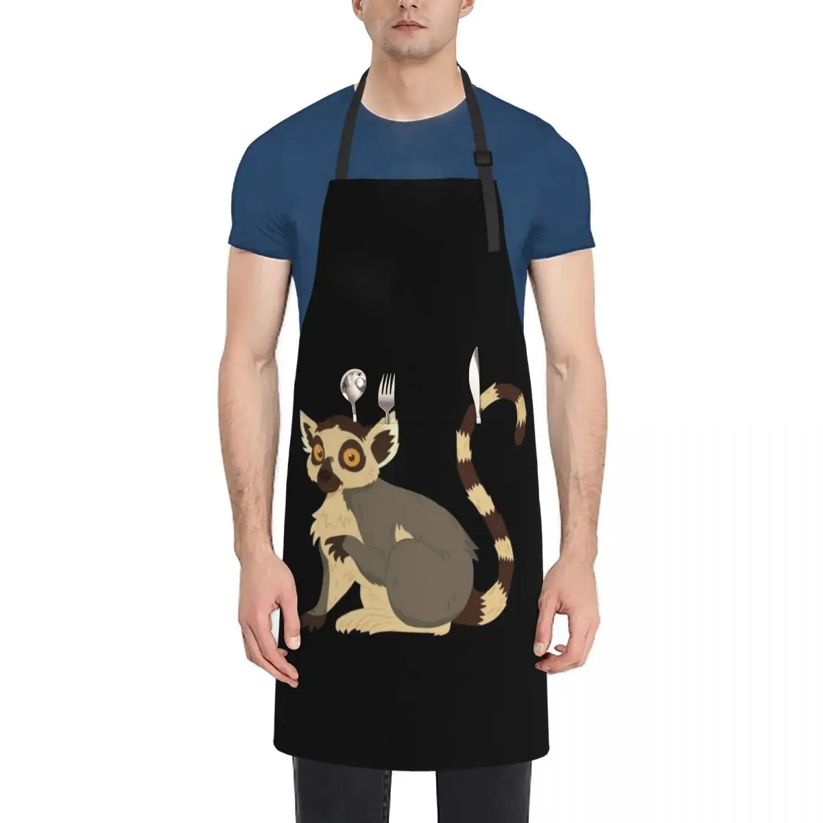 

lemur Apron Funny All For Kitchen And Home waterproof for women Apron