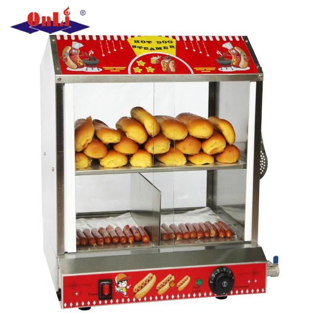 

Hot Dog Machine with Bun Warmer