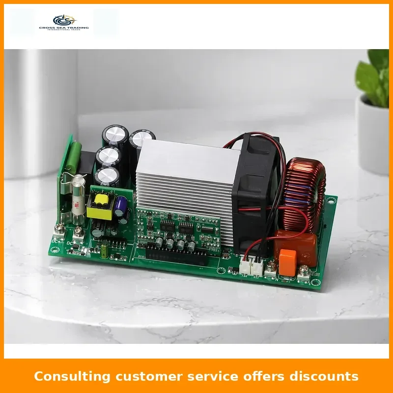 5KW High-Voltage Inverter Board – 320-450V DC to 220V AC, Pre-charge, Reverse Polarity Protection, 98% Efficiency