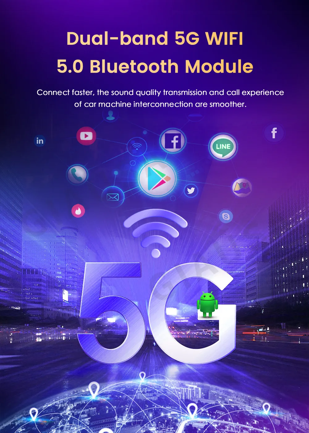 لأودي A6 C7 A7 2012-2018 اللاسلكية CarPlay مشغل وسائط متعددة أندرويد سيارة ستيريو Carplay شاشة أندرويد السيارات شاشة تعمل باللمس #6