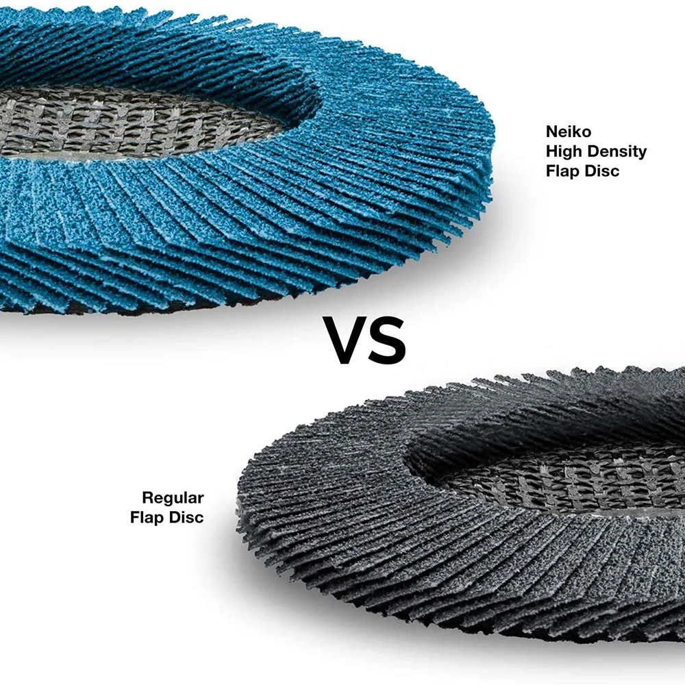 10pcs Flap Discs 115mm Angle Grinder Sanding Discs 40/60/80/120 Grinding Wheel Flap Discs Metal For Removal Abrasive Tool
