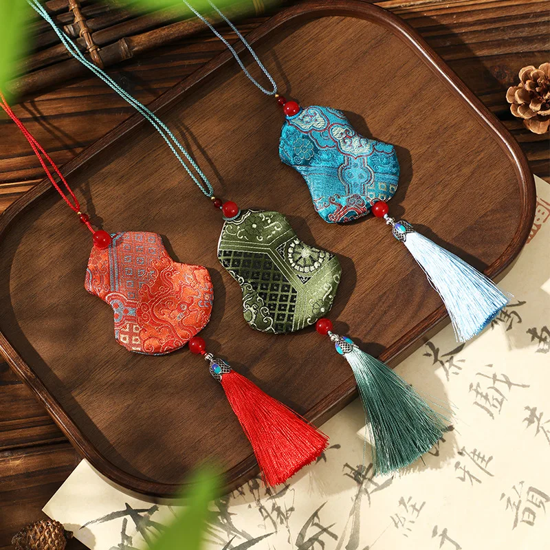 Dragon Boat Festival pendant Song Jin gourd sachet empty bag DIY sachet peace prayer sachet purse Chinese style tip
