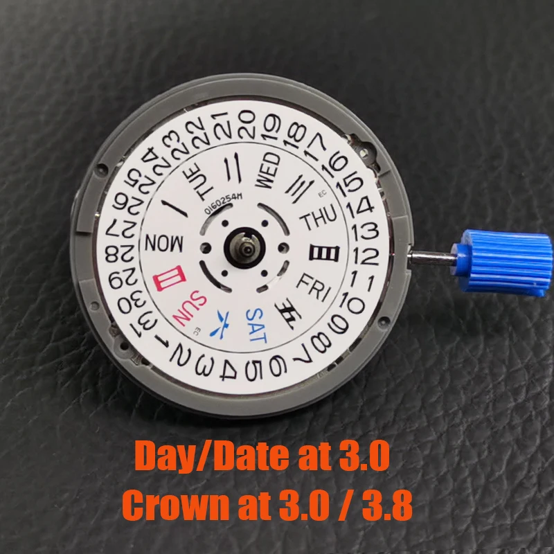 Mod NH36 NH36A Movement Crown at 3.0H/3.8H Japan Automatic Mechanical Movt Fits for SKX007 SRPD Turtle Watch Repair Movt