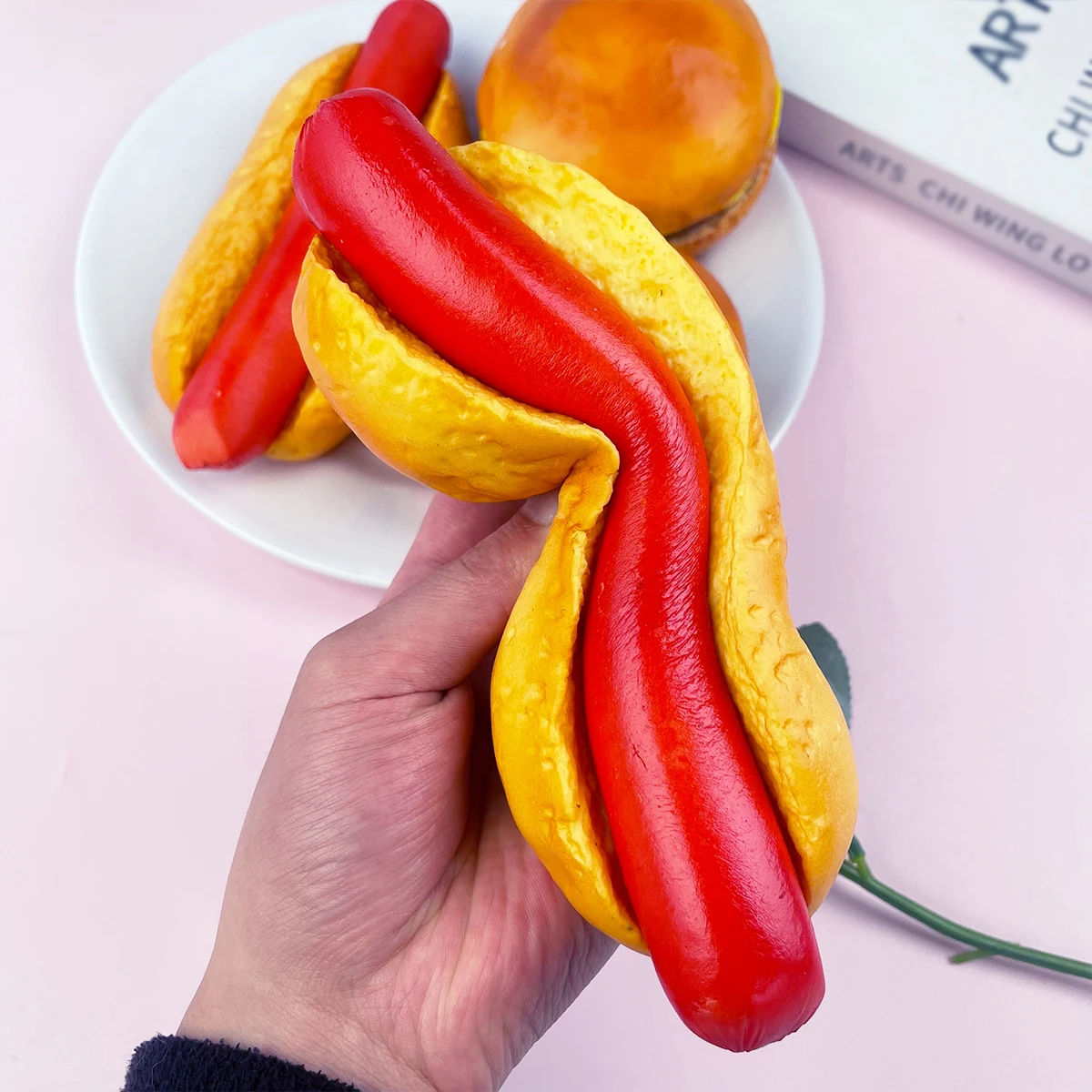 1 Unidade de Modelo de Hambúrg - Fotografi Food avaliação e preço