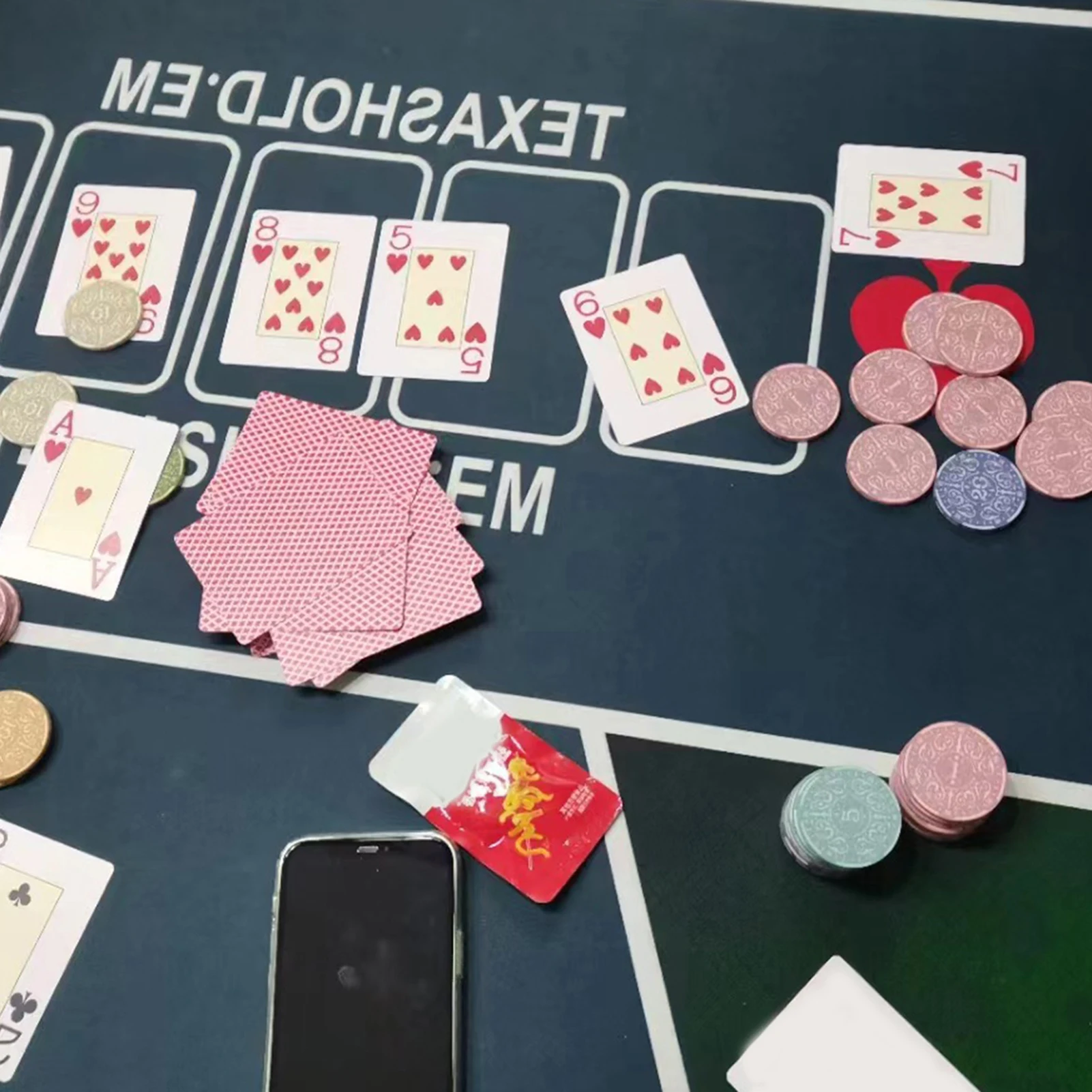 Holdem Poker Mat Rubber Game Mat Poker Layout Tablecloth Tabletop Holdem Mat For Home Entertainment Board Game Rooms Friend