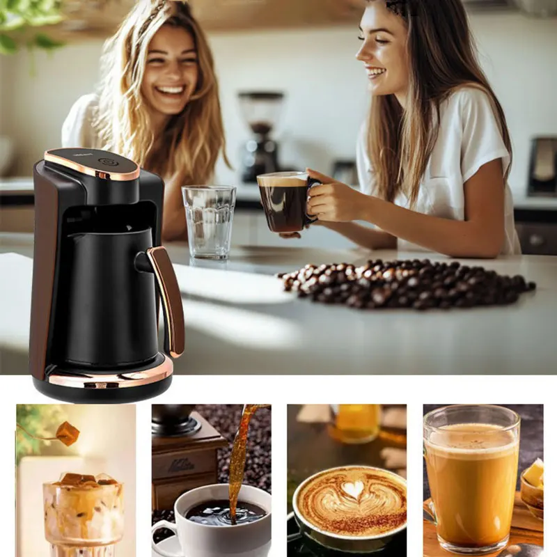 250ml Electric Coffee Pot,550W Portable Drip Coffee Machine,Household Small Milk Coffee Maker,Office Mocha Pot ,110V 220V