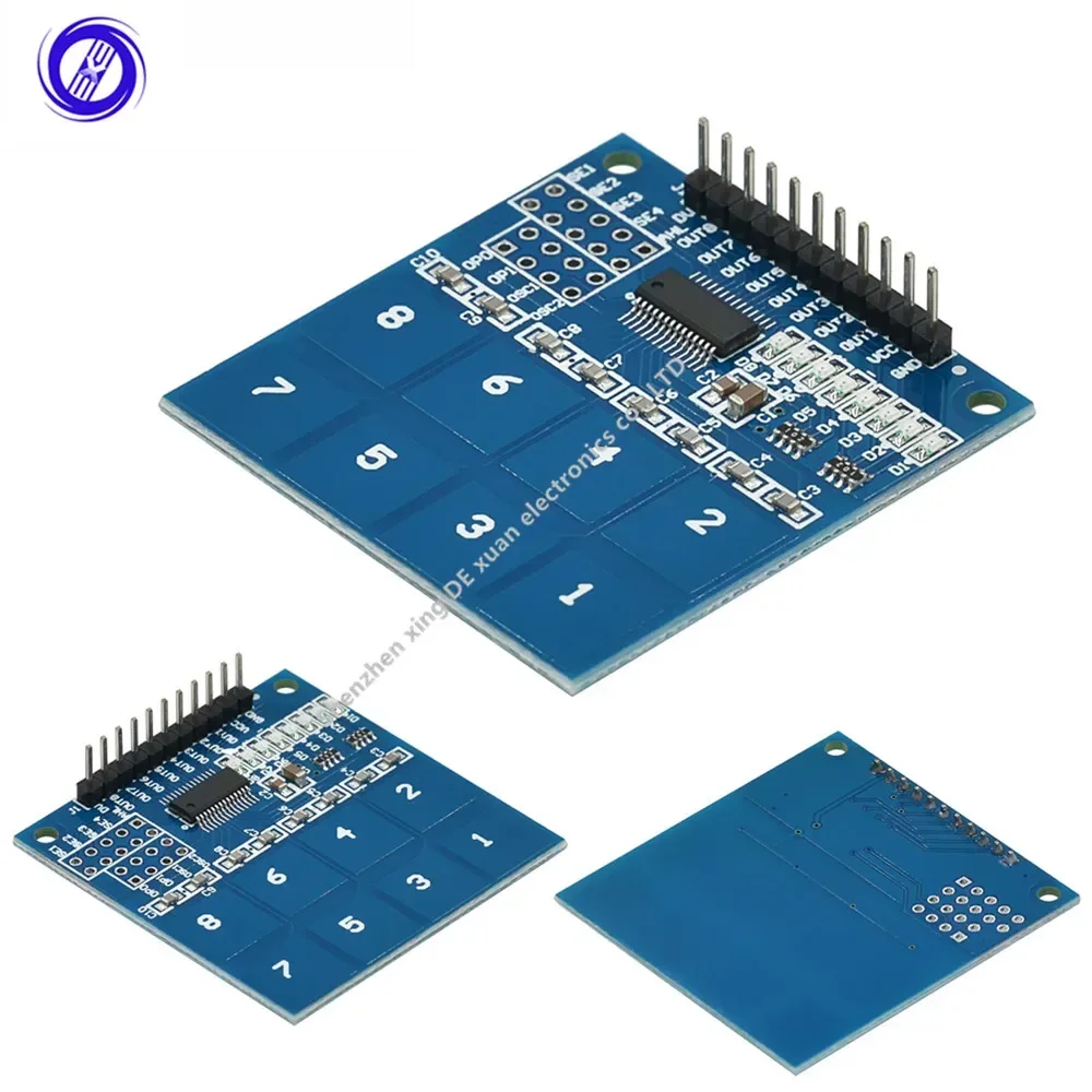 TTP226 8 Channel Digital Capacitive Switch Touch Sensor Module for arduino