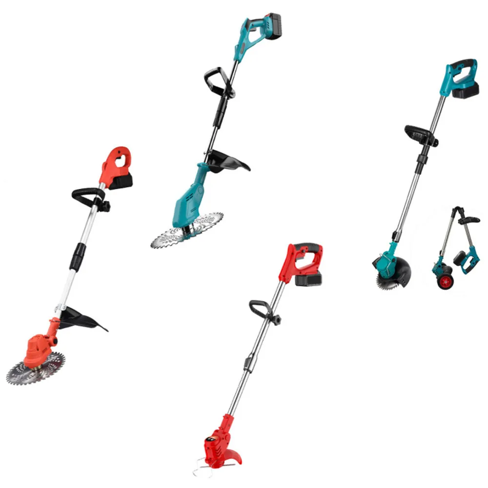 Lithium Battery Lawn Mower Outdoor Trimming Weeder Small Smart Folding Garden Tool 예초기 Триммер Для Травы 충전예초기 충전 예초기 제초기 잔디깍는기계