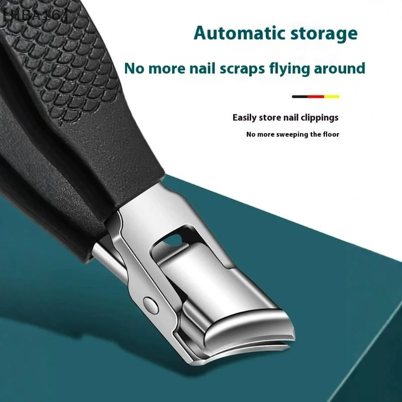 ómHBA1Slanted Teennageltrimmer Nagelsnijder Trimmers Brede kaakopening Schuine gebogen nagelsnijden Studie Schuine nagelknipper