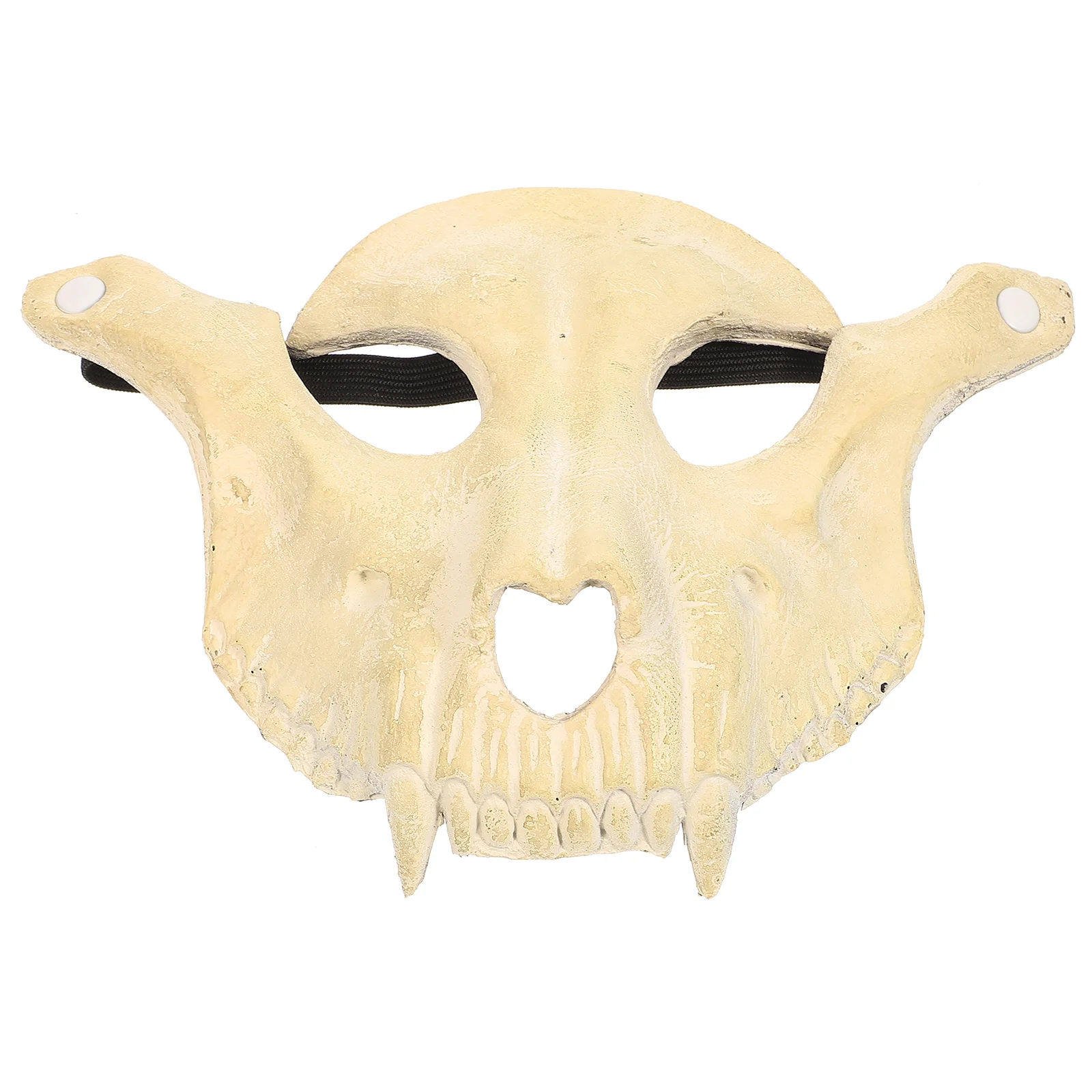 Maschera a forma di teschio di pecora per feste in costume di Halloween per adulti Bambino Materiale PU leggero Maschere horror spaventose Palle in maschera