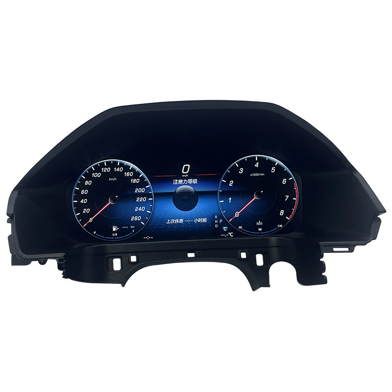 Bonroad 12,3 Zoll LCD Digitales Instrumentencluster Virtuelles Cockpit Tachometer für Mercedes Benz E-Klasse W212 S212 2009-2015 NTG4.0 NTG4.5 NTG5.0 System