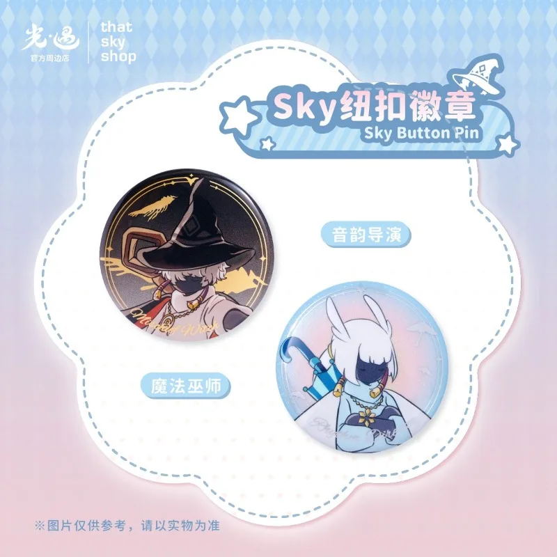 

Официальный значок на пуговицах Sky в наличии, волшебник/Ритм-командир, эмалированная булавка для Коллекционной игровой периферии