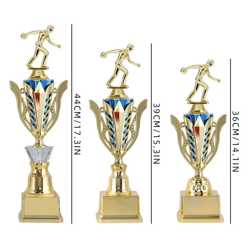 Customized Bowling Trophy for the World Bowling Championship Awarding Commemorative Items