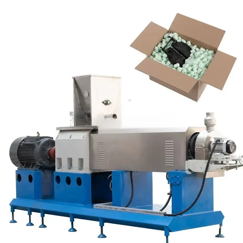 Biodegradable  Starch Packing Foam Produce Machine Packing  Filling