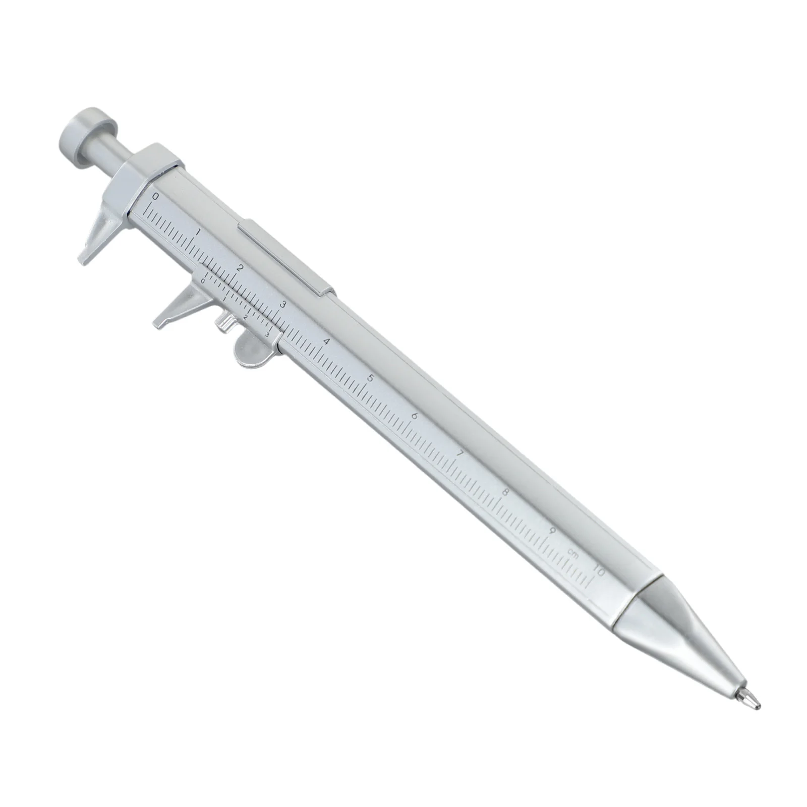 Multipurpose Vernier Caliper Pen Clear Engraved Graduations Portable 2-in-1 Design For Measuring Writing Gauge Tool Part