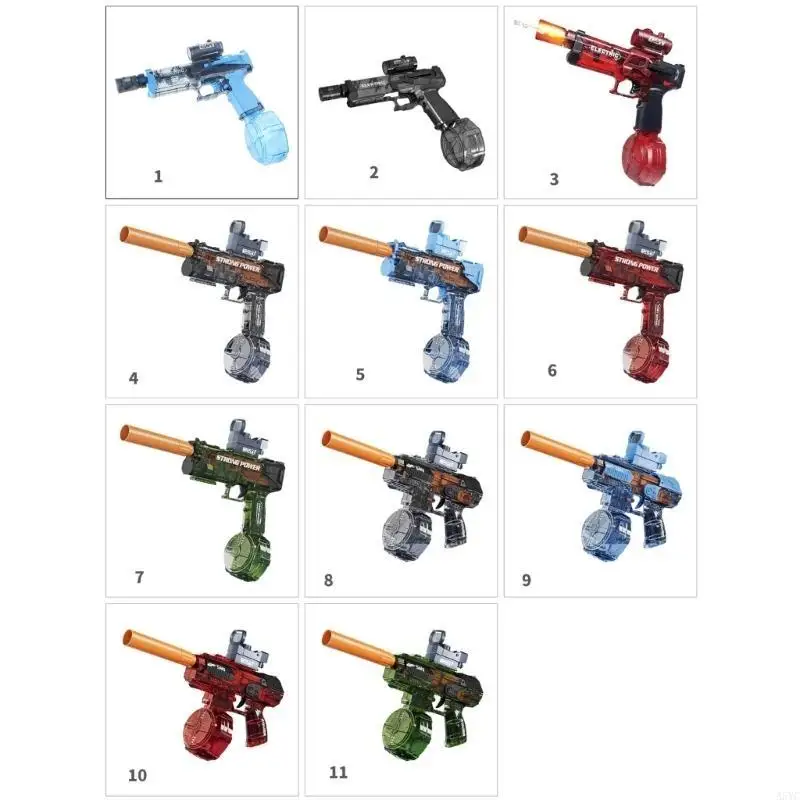 لعبة مياه كهربائية A5YC خفيفة ذات سعة عالية لمستلزمات حمام السباحة والشاطئ #1