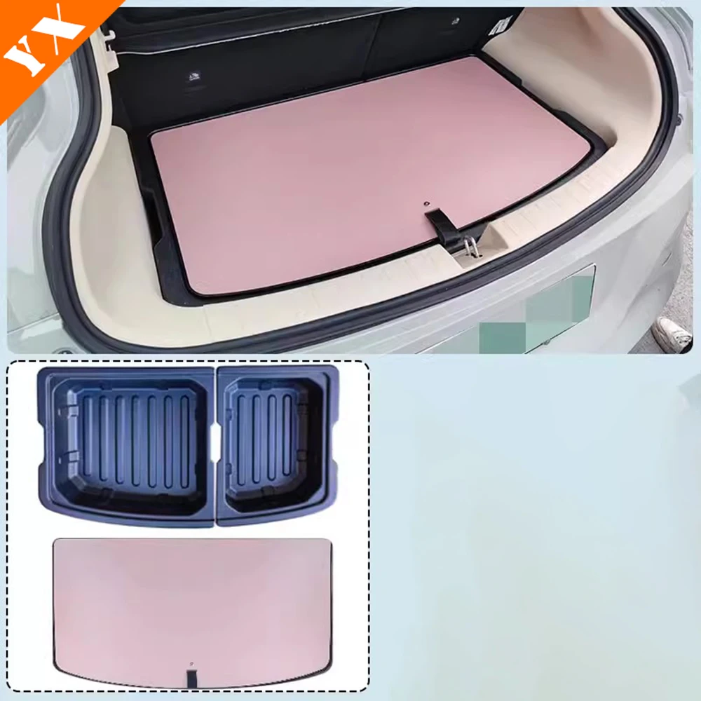 For Great Wall ORA GT Accessories 2021-2024 Multi-Function Car Rear Compartment Storage Box Auto Trunk Storage Box