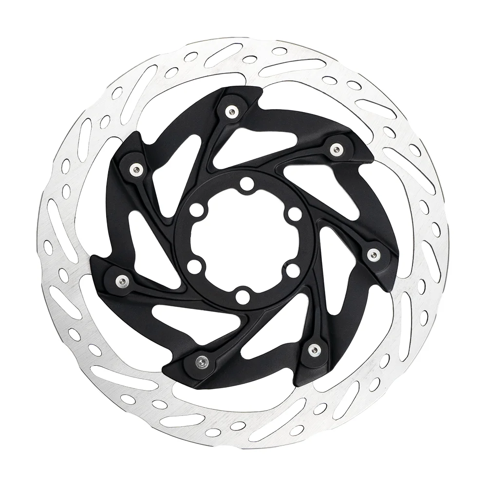 ZRACE RT-RX 6 Screw Disc Rotor, Ultralight Strong Heat Dissipation Floating Rotor 160mm Road Disc Brake