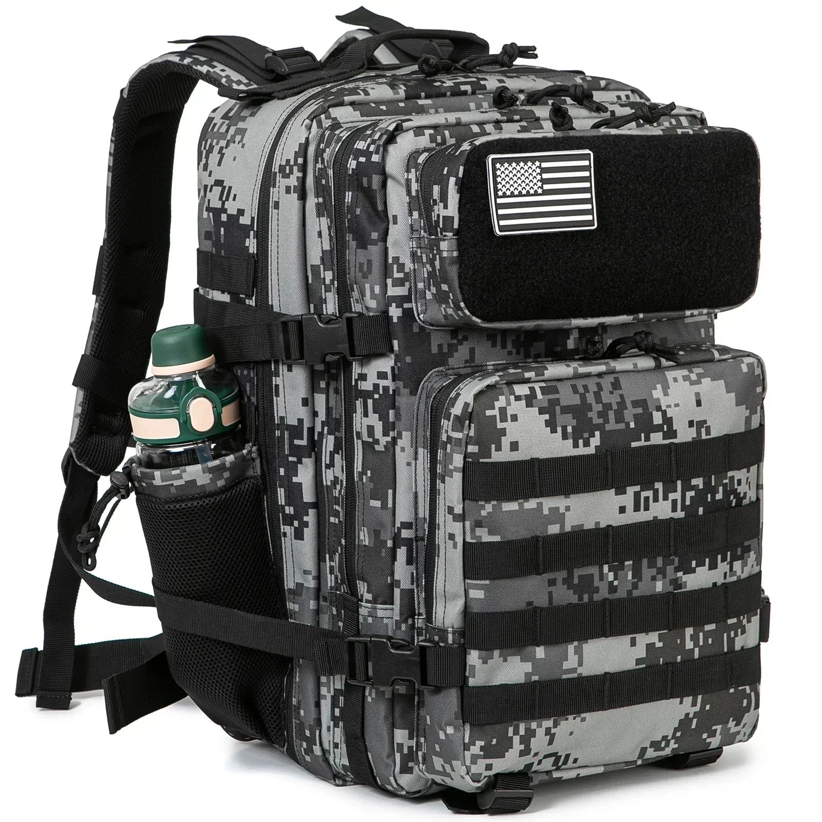 

45L Tactical Backpack for Men and Women Outdoor camping equipment back pack Hiking Survival Rucksack travel backpacks School Bag