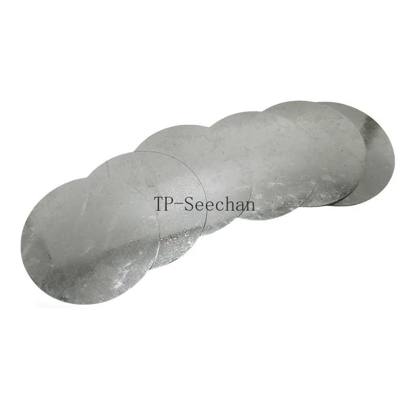 Galvanized Disc Plate Iron Sheet Galvanized Circular Steel Gasket Round Washer CNC Metal Thick 0.6~5mm