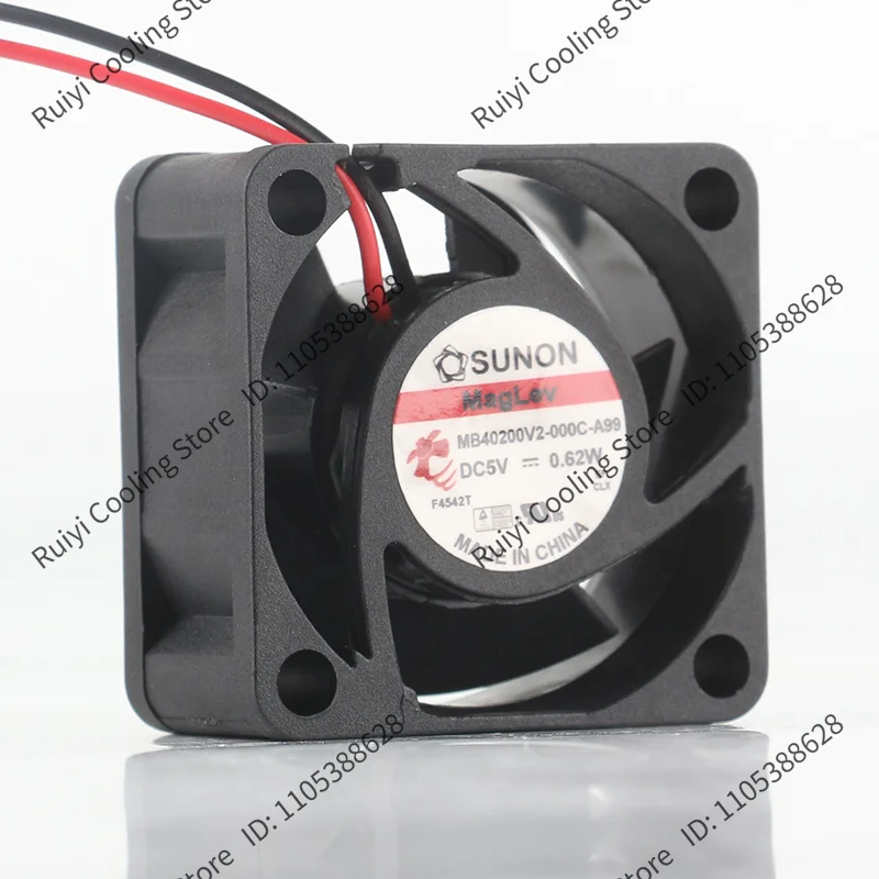 Ultra-Silent Power Supply cooling Fan MB40200V2-000C-A99 SUNON 4020 5V 4CM Magnetic Levitation