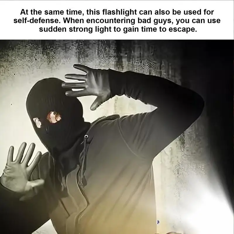 Multipurpose Powerful Mini LED Flashlight Long-lasting Super Bright Mini Pocket Flashlight For Hiking Camping Flash Light