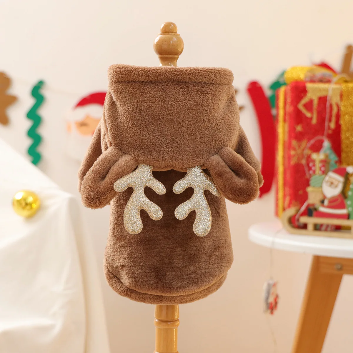PETCIRCLE Fleece Lined Warm Pet Clothes for Dogs & Cats, Cute Cosplay Outfits for Autumn and Winter
