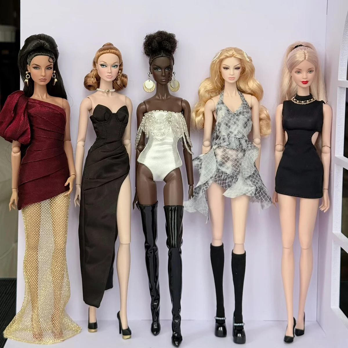 

1/6 LULY Supermodel Doll Body 12 Skin Tones Original With Replacement Big Boobs 29cm Female Body Parts Removable For Babi Doll