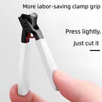 Professional Nail Clippers for Thick & Hard Toenails - Large Opening Anti Design, Ultra-Sharp W2A9