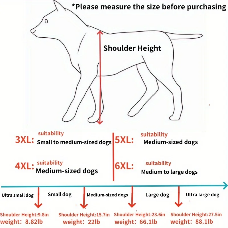 [Measure the Size before Placing an Order, Suitable for Medium, Medium, and Large-sized Dog Raincoats] Dog Raincoats, Hooded Rai