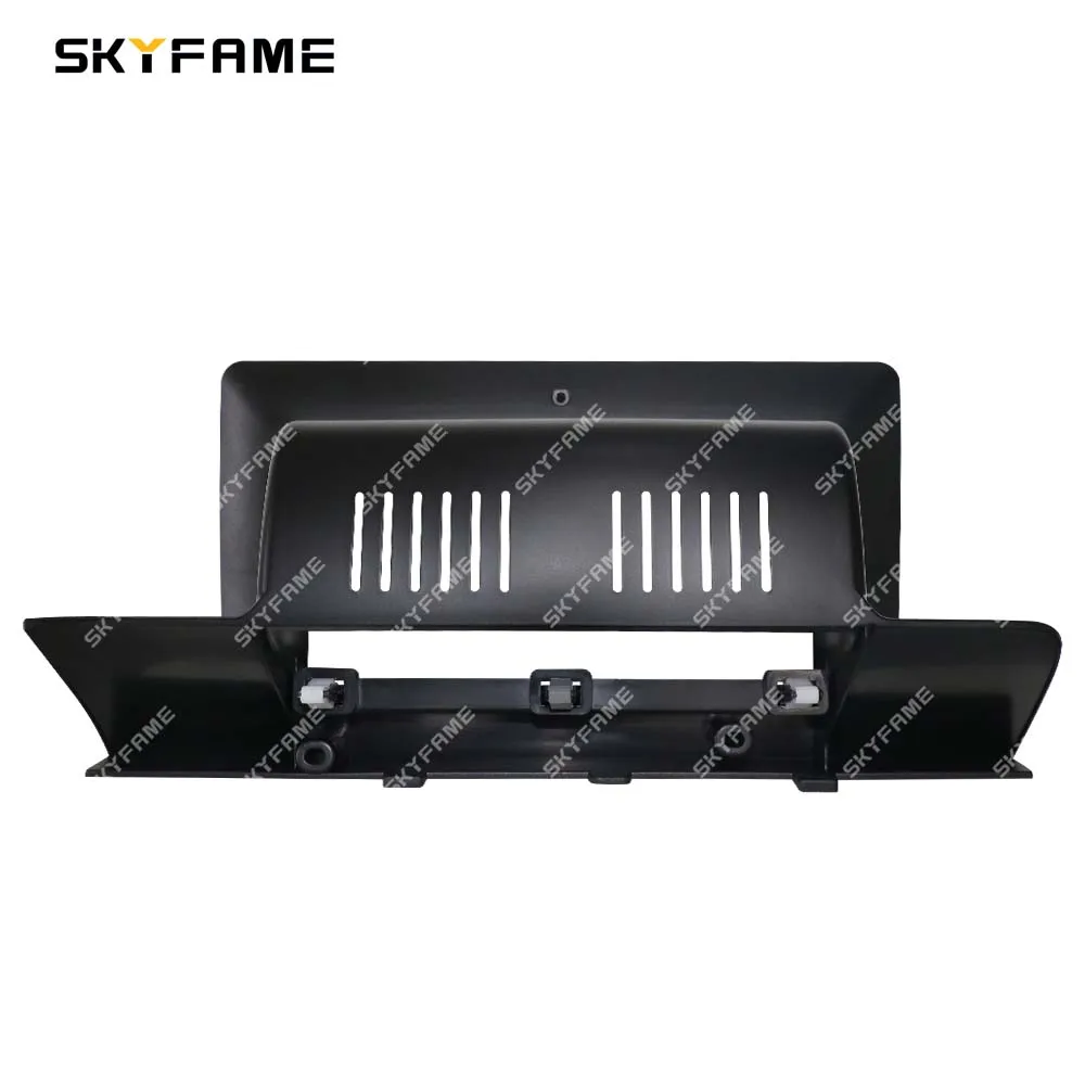 SKYFAME Car Frame Fascia Adapter Android Radio Dash Fitting Panel Kit For Benz S Class W140